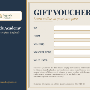 Boglands Academy Gift Voucher